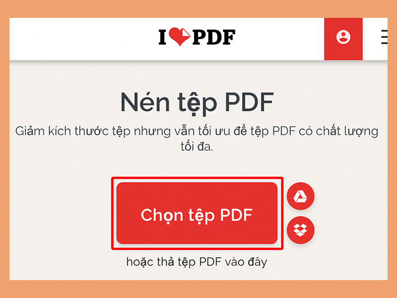 Bật mí cách giảm dung lượng pdf online bằng Ilove PDF