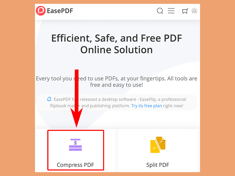 giảm dung lượng pdf bằng EASEPDF