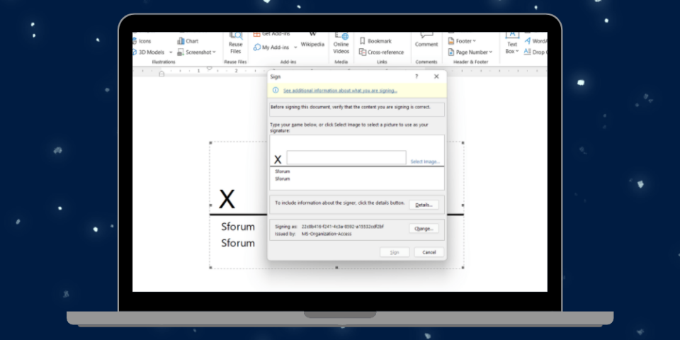 Tạo dấu ấn riêng cho bản thân bằng chữ ký tay - Bước 1