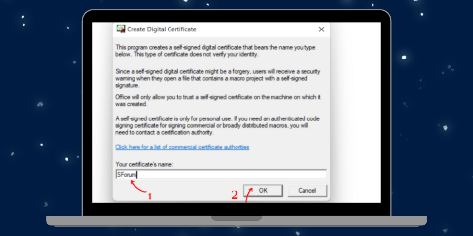 Cách chèn chữ ký vào Word theo cách hiện đại - Bước 2