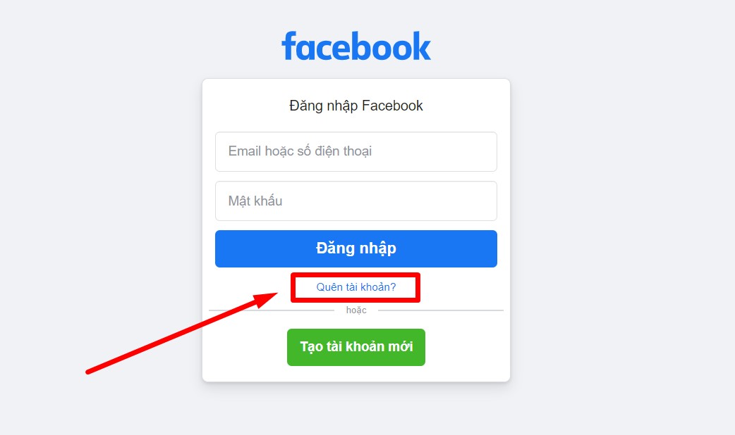 Hướng dẫn cách lấy lại facebook không cần mã xác nhận thông qua bạn bè máy tính 1