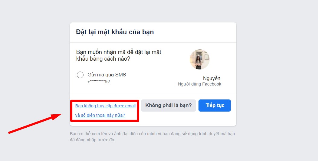 Hướng dẫn cách lấy lại facebook không cần mã xác nhận thông qua bạn bè máy tính 4