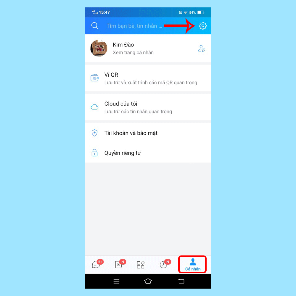 Xuống dòng trong Zalo trên Android 1