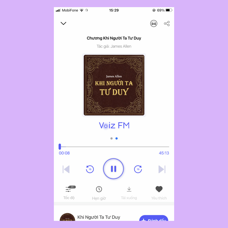 Giới thiệu ứng dụng Voiz FM nghe sách nói và podcast chất lượng cao