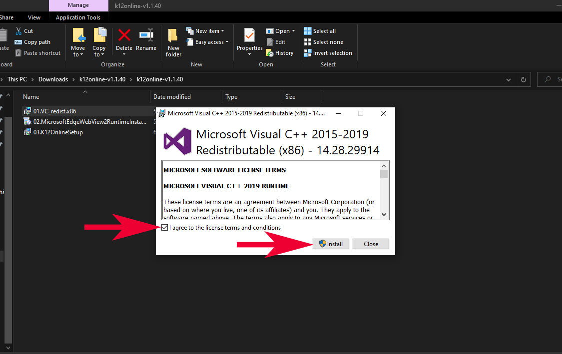 Hướng dẫn tải K12Online về máy tính - bước 4