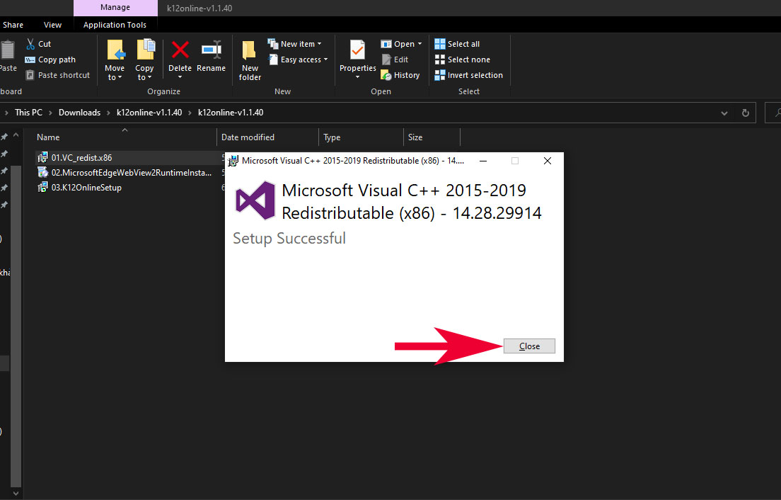Hướng dẫn tải K12Online về máy tính - bước 5