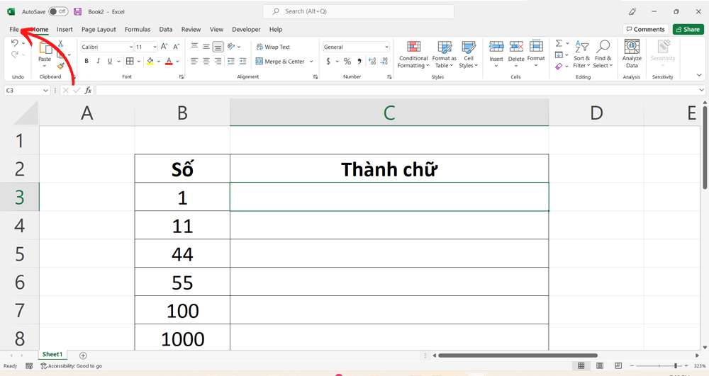 Tháo bỏ Add-Ins ra khỏi Excel - Bước 1 
