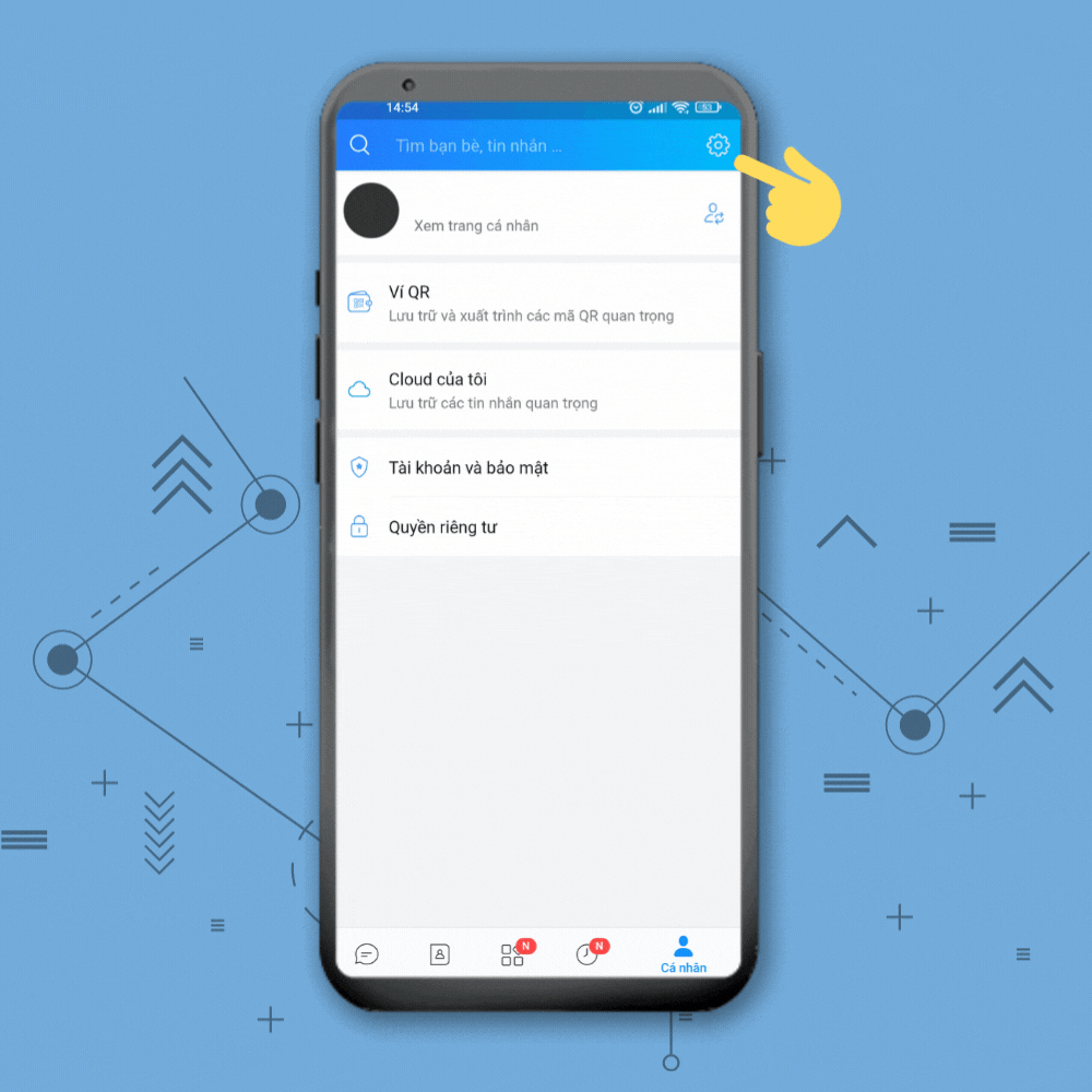 Đăng xuất và đăng nhập lại