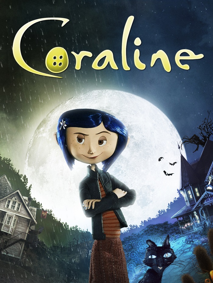 Poster hoạt hình Coraline (2009)