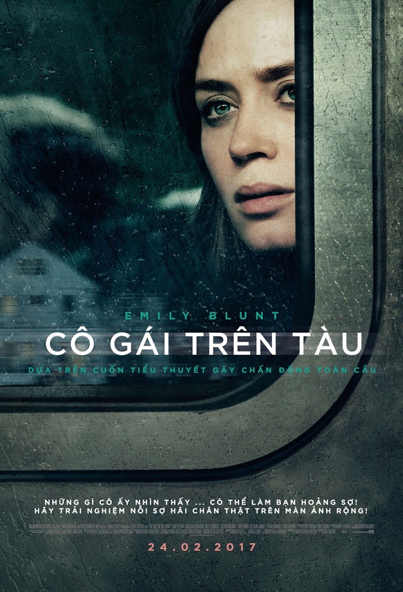 'The girl on the train' đàn ông bại hoại, đàn bà cuồng dại