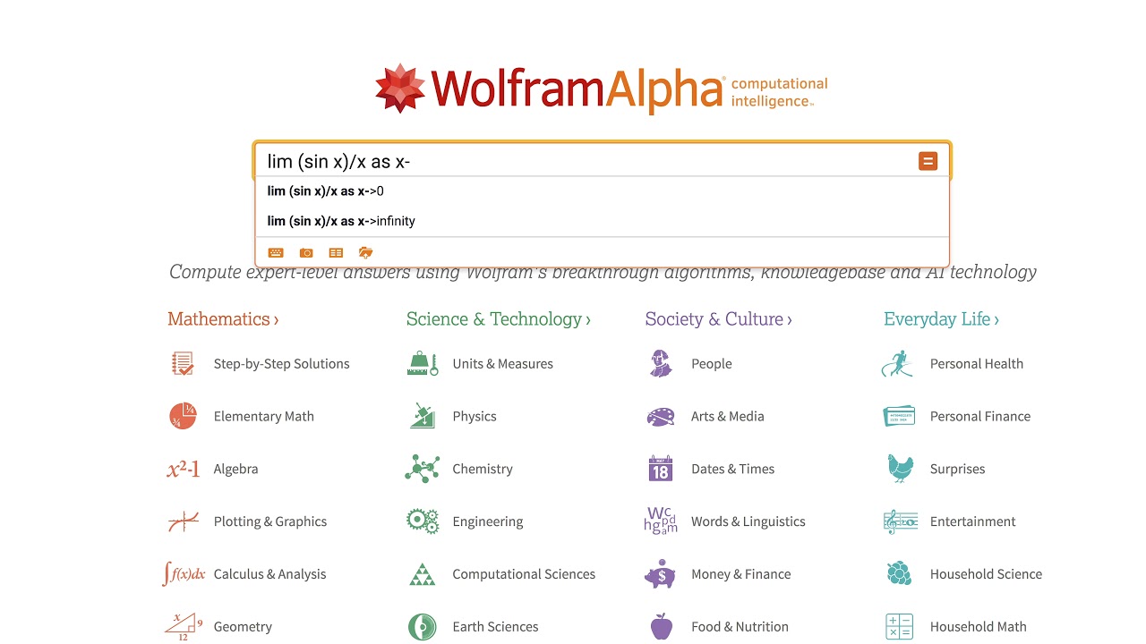 wolfram alpha