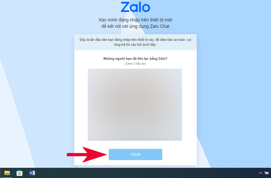 Cách đăng nhập Zalo Web bằng số điện thoại - bước 5
