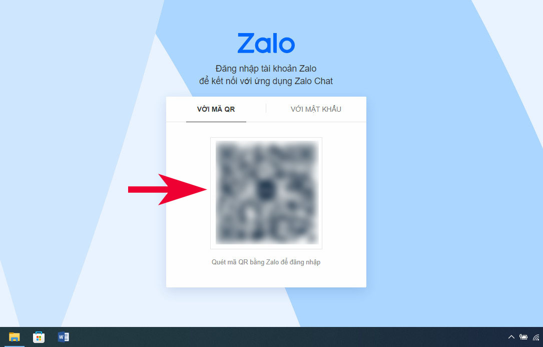 Hướng dẫn đăng nhập Zalo trên Google Chrome bằng mã QR - bước 1