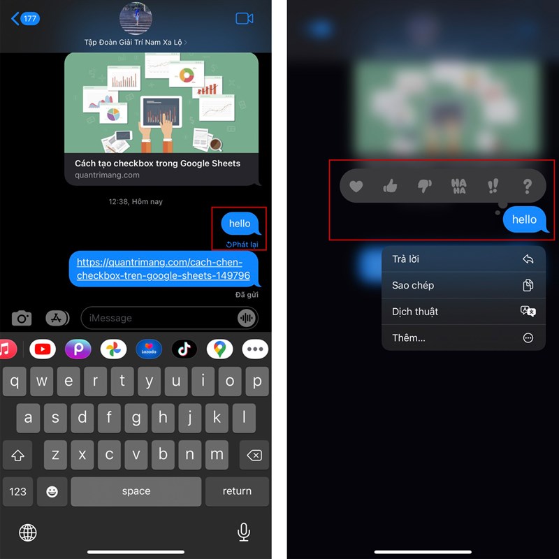 5 tính năng ẩn trong iMessage trên iPhone