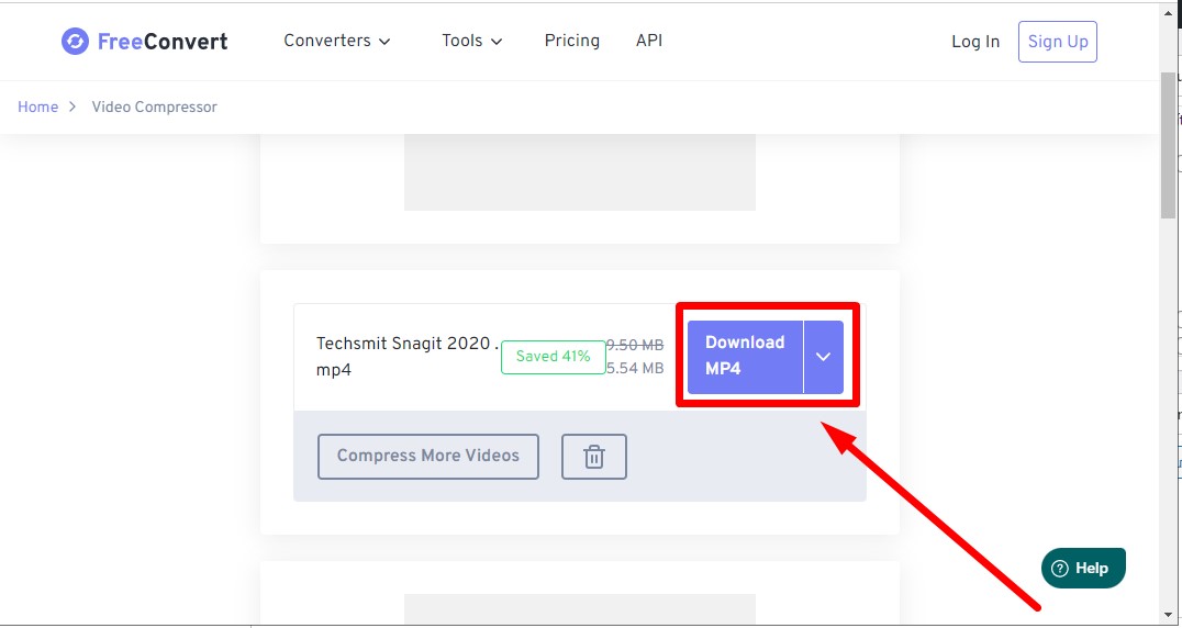 Freeconvert - Giảm dung lượng video hiệu quả bước 3