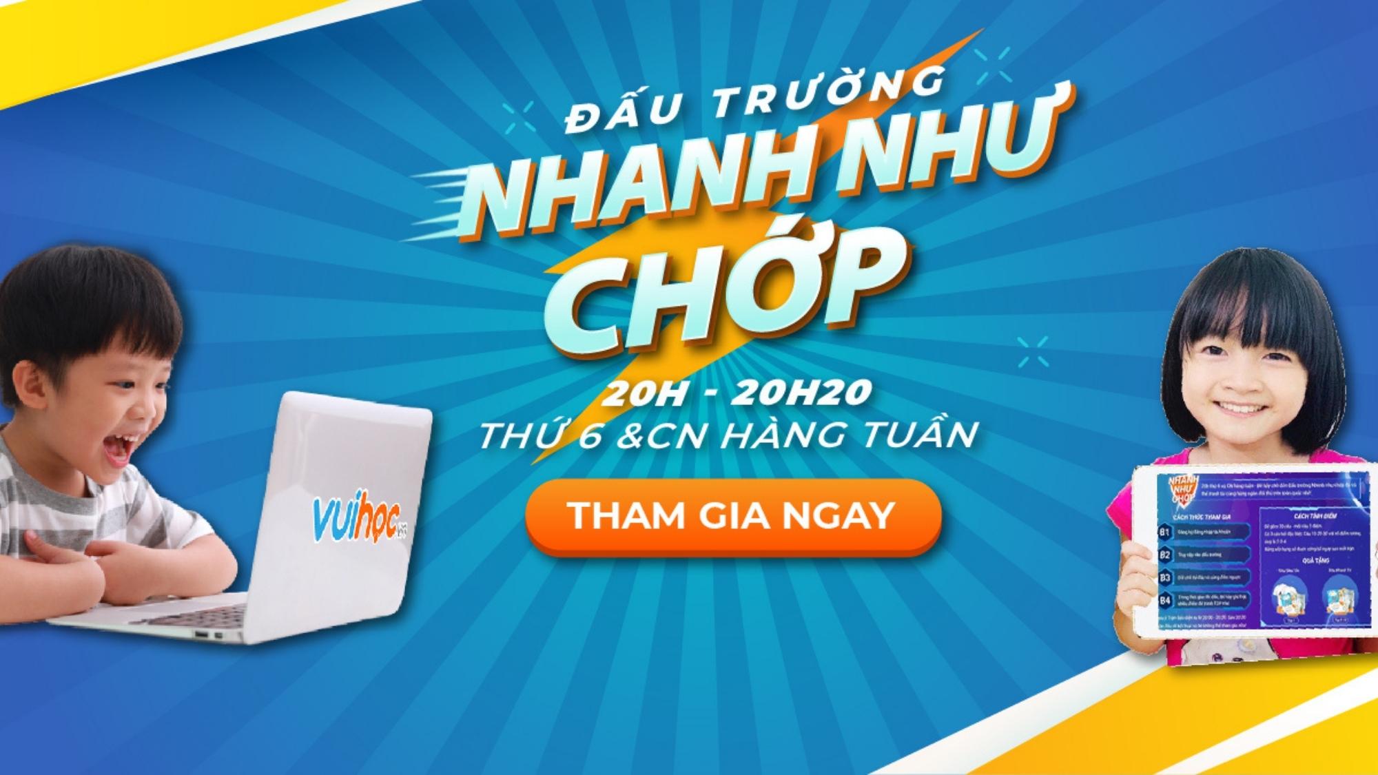 Tại sao nên chọn Vuihoc.vn cho con trẻ?