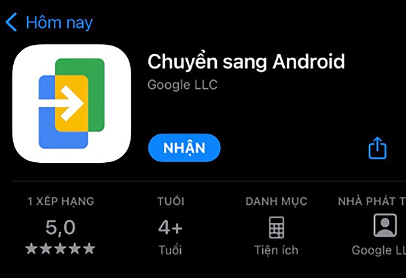 Cách sử dụng App Switch to Android