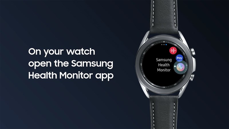 Cách đo điện tâm đồ trên Samsung Galaxy Watch 4