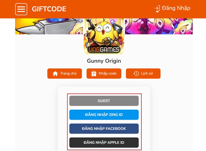 Cách cài đặt, chơi game, nhập code trong game Gunny Origin