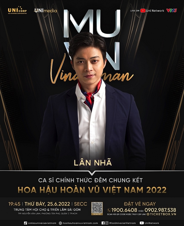 Hồ Ngọc Hà và Lân Nhã là 2 cái tên đầu tiên biểu diễn tại đêm chung kết 'Hoa hậu hoàn vũ Việt Nam 2022'