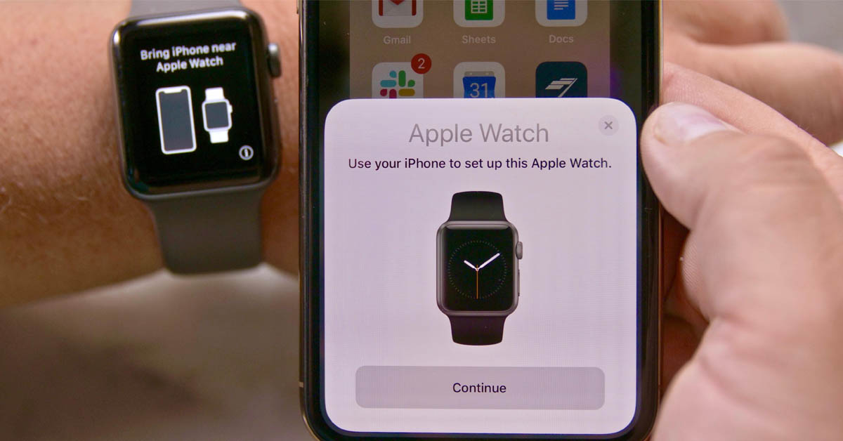 Hướng dẫn cách kết nối Apple Watch với iPhone lần đầu tiên bước 2