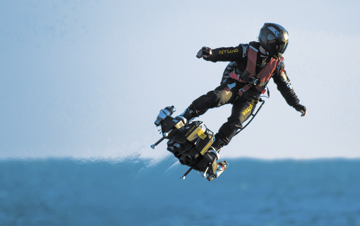 Flyboard Air, tiền thân của xe bay JetRacer