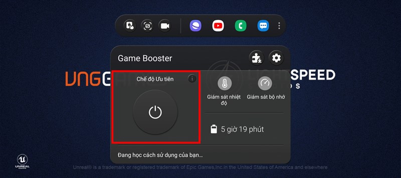 Cách chơi game mượt hơn trên Galaxy A73 5G