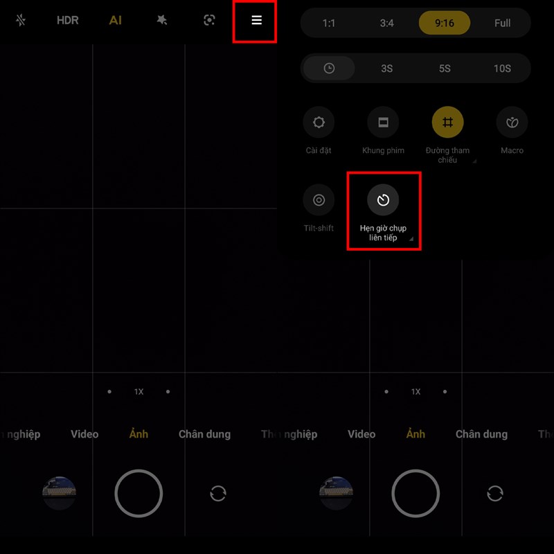 Cách chụp Time-lapse trên điện thoại Xiaomi