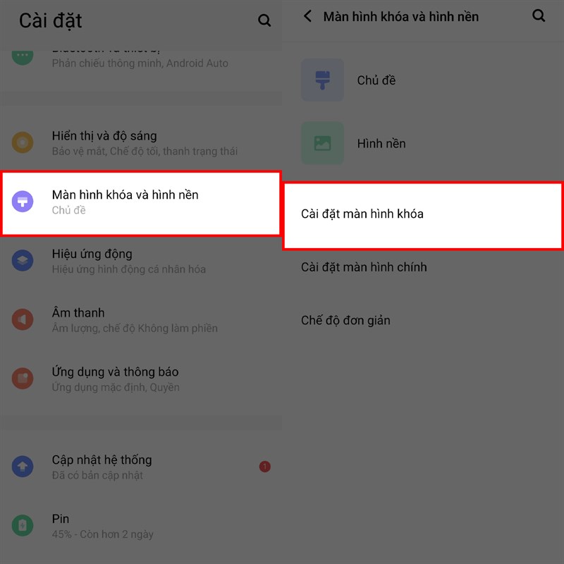 Cách hiển thị tên trên màn hình khóa Vivo