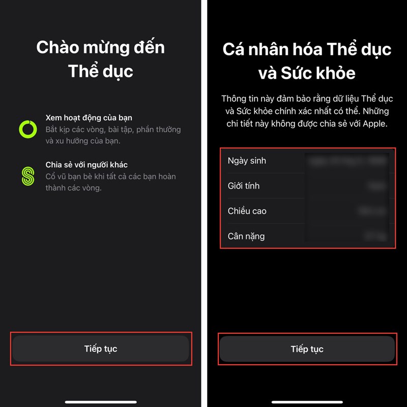 Cách sử dụng ứng dụng Thể dục trên iOS 16