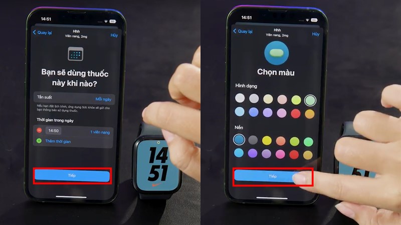 Cách sử dụng tính năng nhắc nhở uống thuốc trên Apple Watch series 8