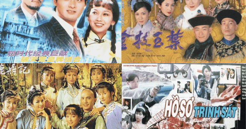 [TỔNG HỢP] 11 bộ phim TVB “làm mưa làm gió” một thời