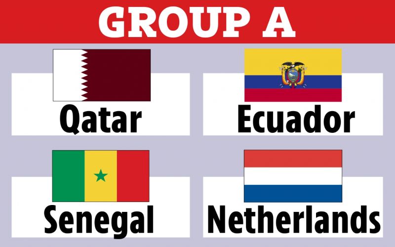 Đội tuyển bảng A World Cup 2022 Qatar