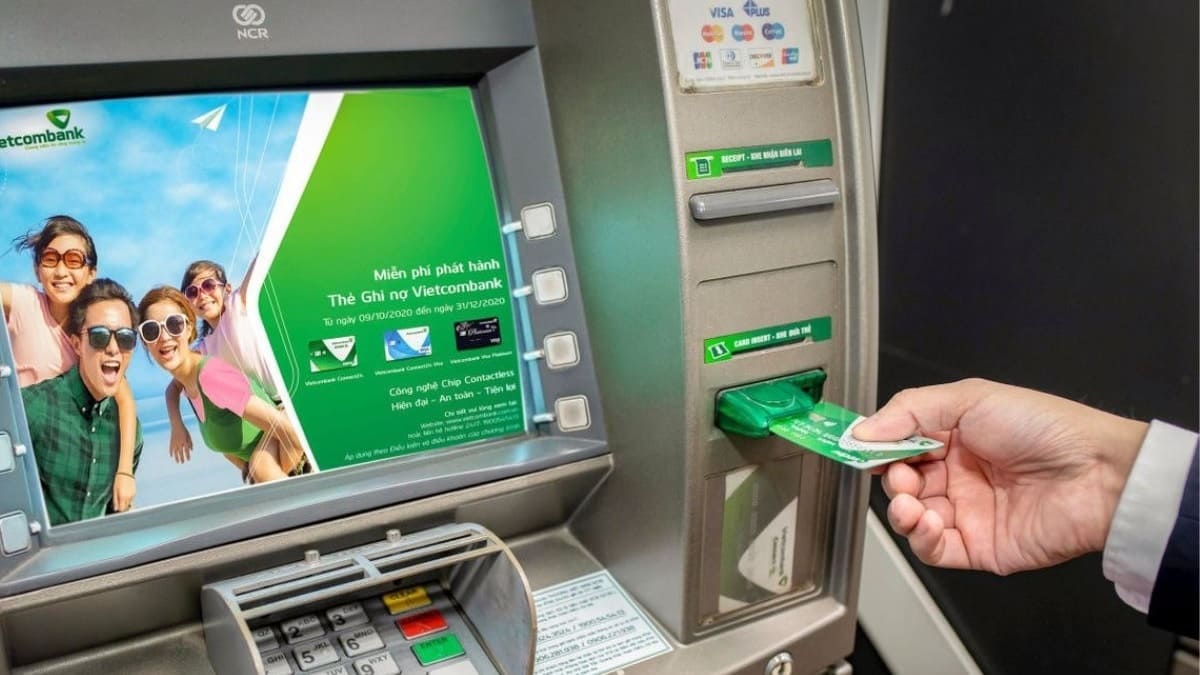 Đăng ký dịch vụ SMS Banking bằng thẻ tại ATM