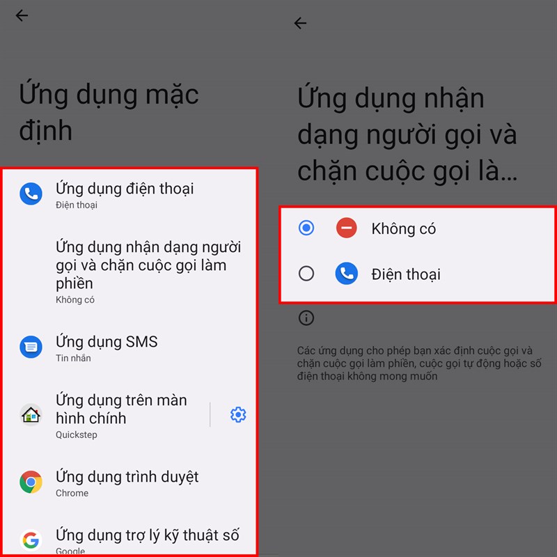 Cách đổi ứng dụng mặc định trên điện thoại realme Cách đổi ứng dụng mặc định trên điện thoại realme