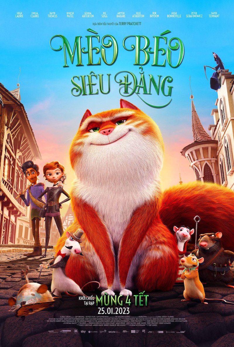 Poster Mèo Béo Siêu Đẳng (The Amazing Maurice)