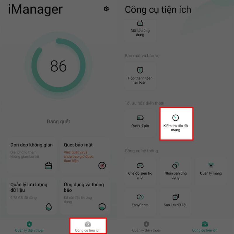 Cách đo tốc độ mạng trên điện thoại Vivo Cách đo tốc độ mạng trên điện thoại Vivo