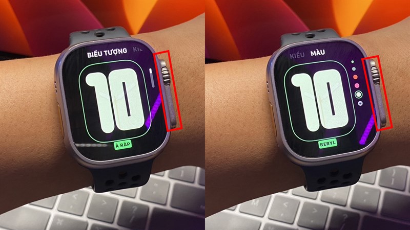 Cách đổi mặt đồng hồ Apple Watch Ultra