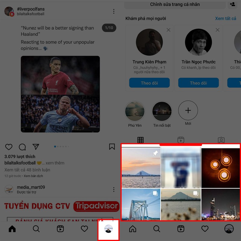 Cách ghim bài viết trên Instagram