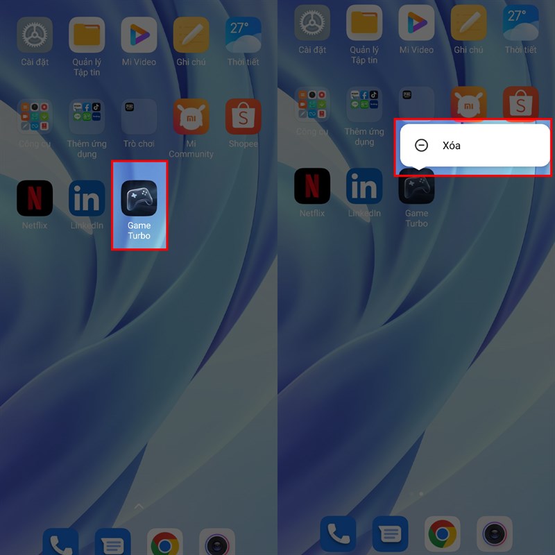 Cách tắt biểu tượng ứng dụng trên điện thoại Xiaomi