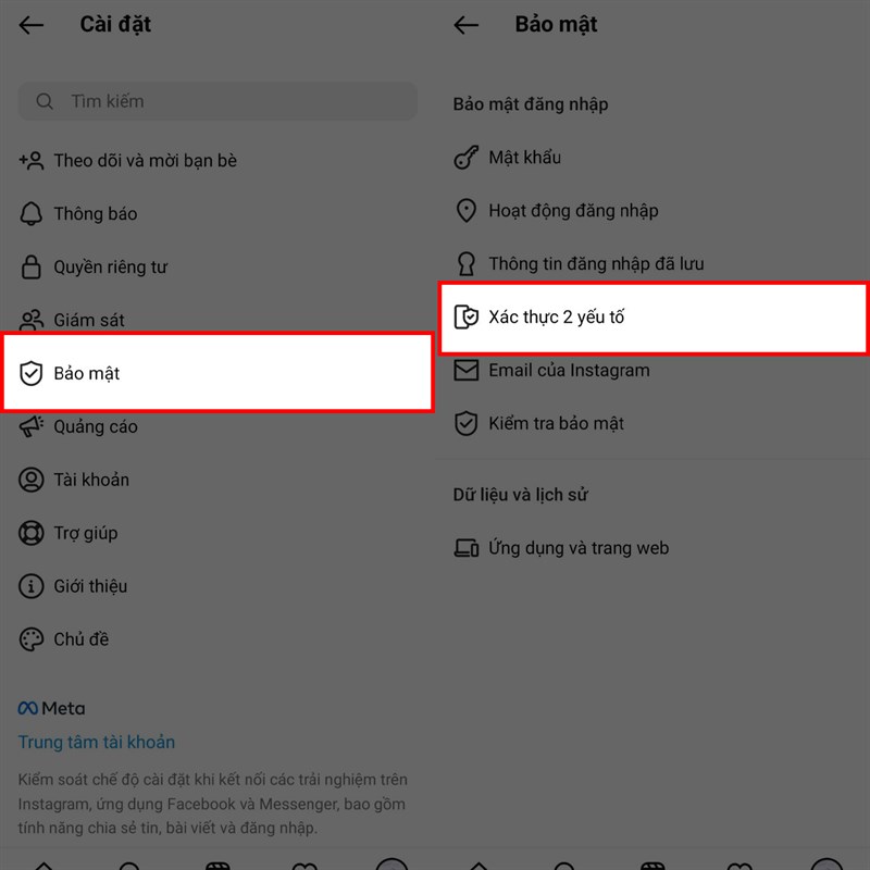 3 cách nâng cao bảo mật Instagram 3 cách nâng cao bảo mật Instagram