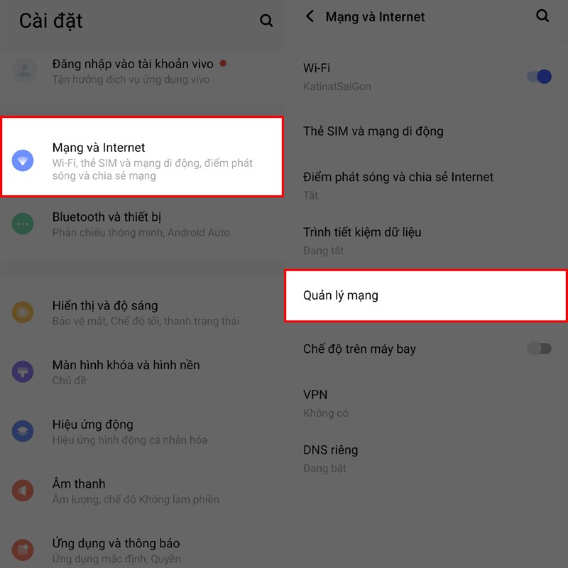 Ngăn ứng dụng sử dụng dữ liệu trên điện thoại Vivo Ngăn ứng dụng sử dụng dữ liệu trên điện thoại Vivo