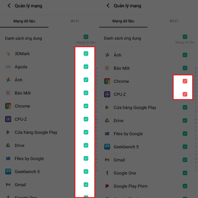 Ngăn ứng dụng sử dụng dữ liệu trên điện thoại Vivo Ngăn ứng dụng sử dụng dữ liệu trên điện thoại Vivo