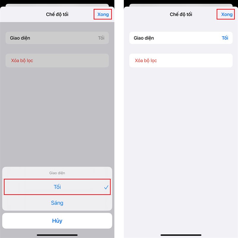 Cách bật Dark Mode bằng tính năng Focus Cách bật Dark Mode bằng tính năng Focus
