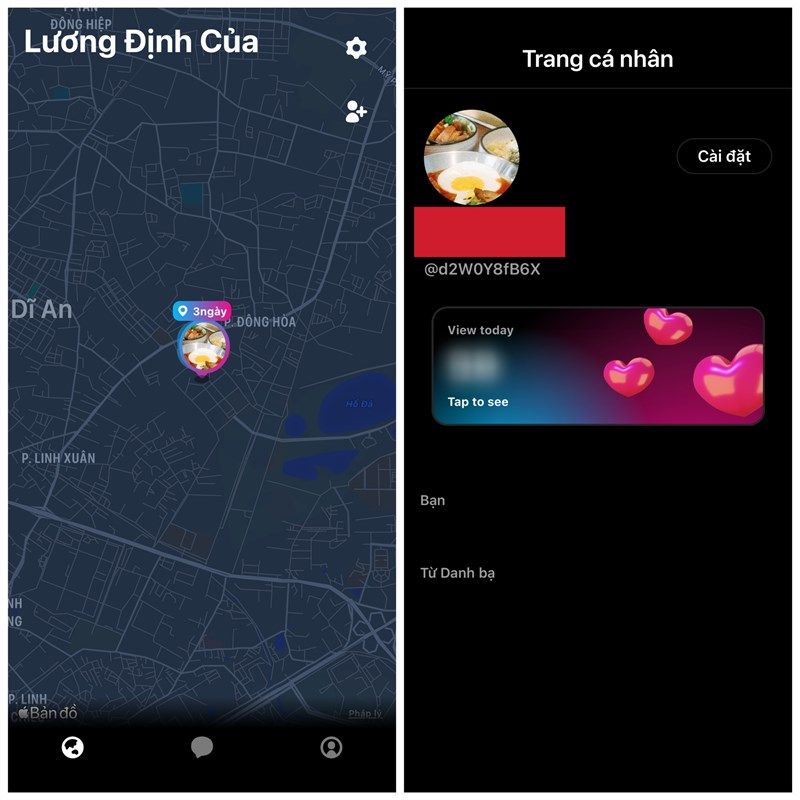 Cách thay đổi thông tin trên Now - Find Friends and Family