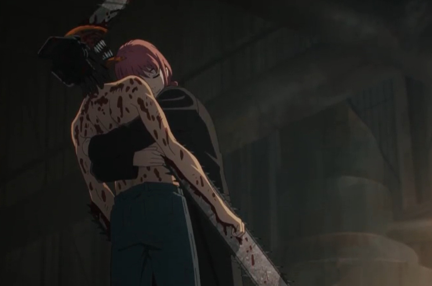 Lần đầu tiên Denji cảm nhận được hơi ấm của những cái ôm