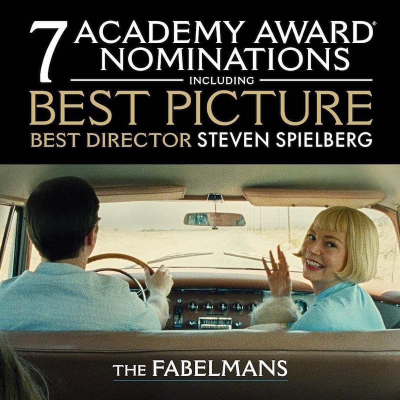 Phim The Fabelmans: Tuổi Trẻ Huy Hoàng được xướng tên tại nhiều hạng mục quan trọng ở Oscar 2023