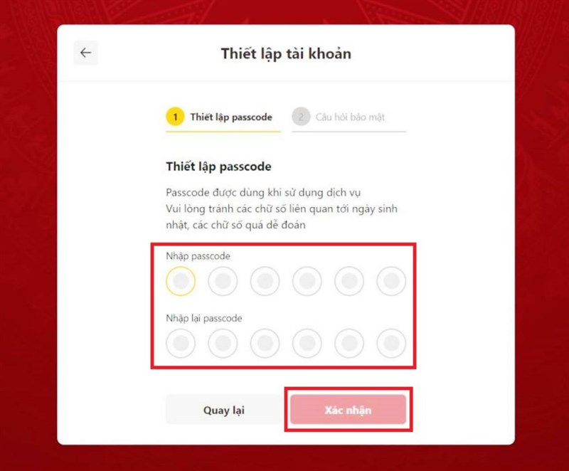 Cách kích hoạt tài khoản định danh điện tử trên máy tính Cách kích hoạt tài khoản định danh điện tử trên máy tính
