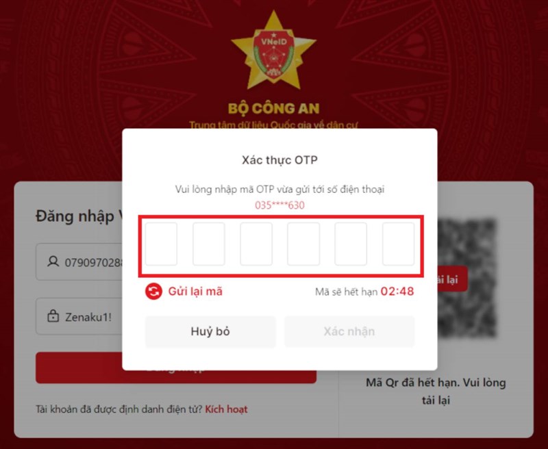 Cách kích hoạt tài khoản định danh điện tử trên máy tính Cách kích hoạt tài khoản định danh điện tử trên máy tính