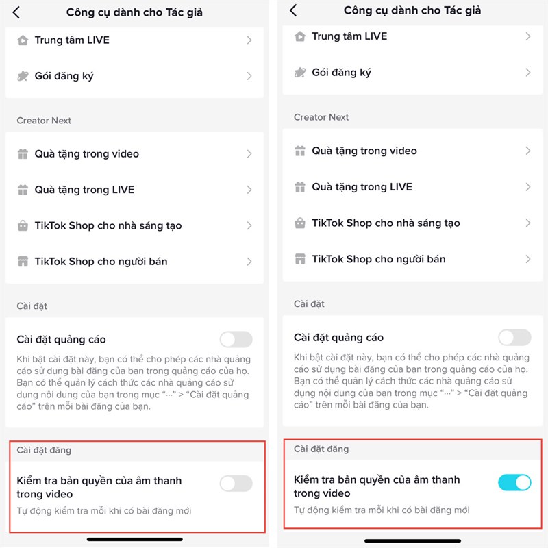 Cách kiểm tra bản quyền âm thanh video TikTok Cách kiểm tra bản quyền âm thanh video TikTok